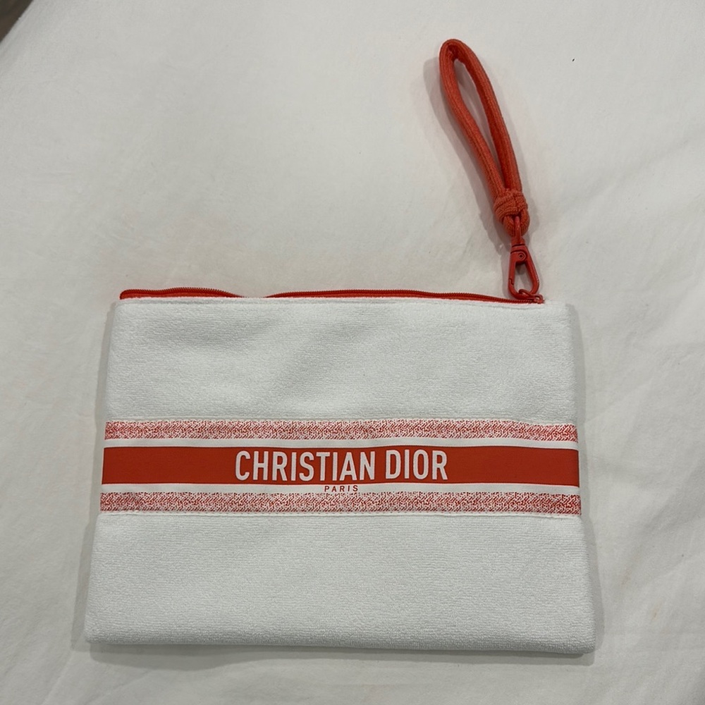 Dior terry clutch